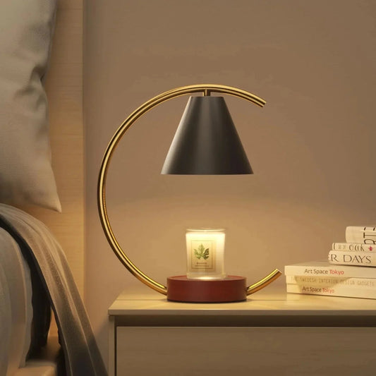 Dimmable Candle Warmer Lamp โ Efficient, Flame-Free Fragrance