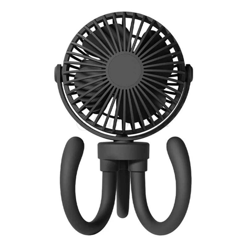 Mini Portable Car Seat Clip Fan High Pressure Fiberglass Fan Bladed Air Cooler Car Fan Air Cooling Fan