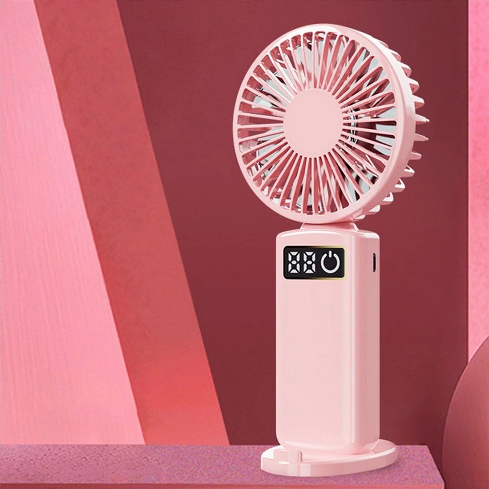 Fan Mini Fan Portable Fan New USB Handheld Small Fan Mini Rechargeable Portable Ultra Silent Small Electric Fan Clearance