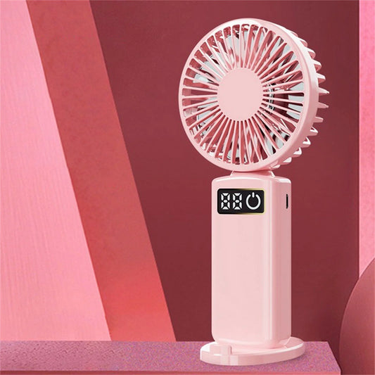 Fan Mini Fan Portable Fan New USB Handheld Small Fan Mini Rechargeable Portable Ultra Silent Small Electric Fan Clearance